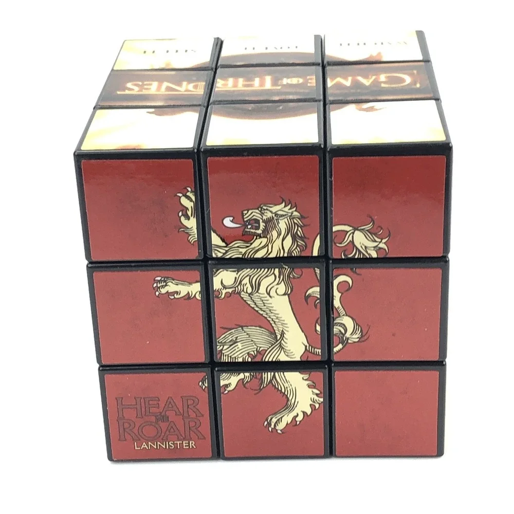 Game Of Thrones Rubiks Cube Puzzle Game Toy‎ HBO Promo TV Show 3x3 Gift Idea New